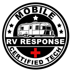 Mobile RV Response Certified Tech truck logo